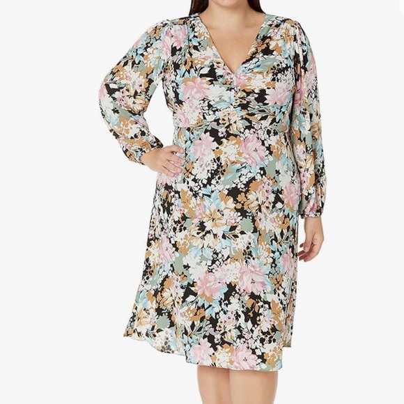 London Times Woman Women’s Dress Floral Midi - Picture 1 of 12